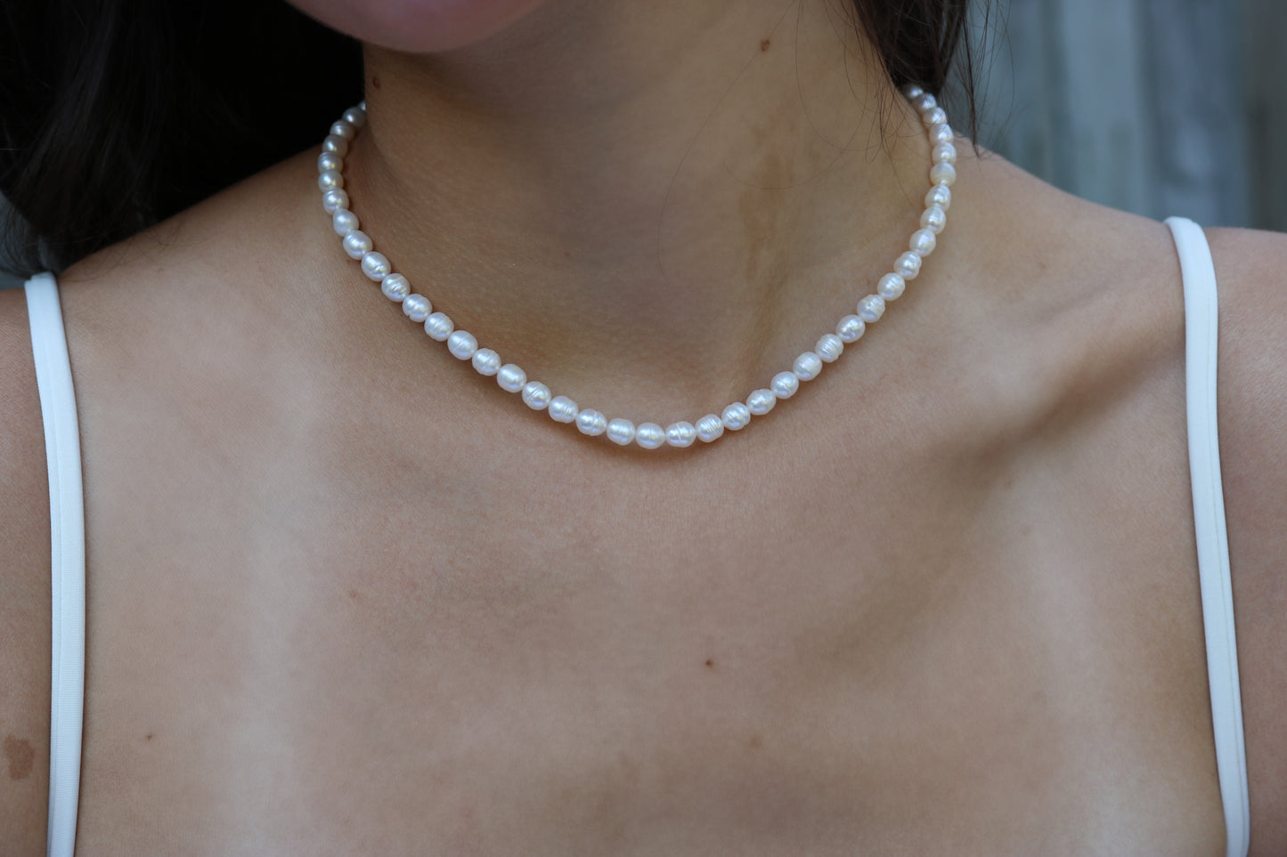 Selene Pearl Chocker Necklace
