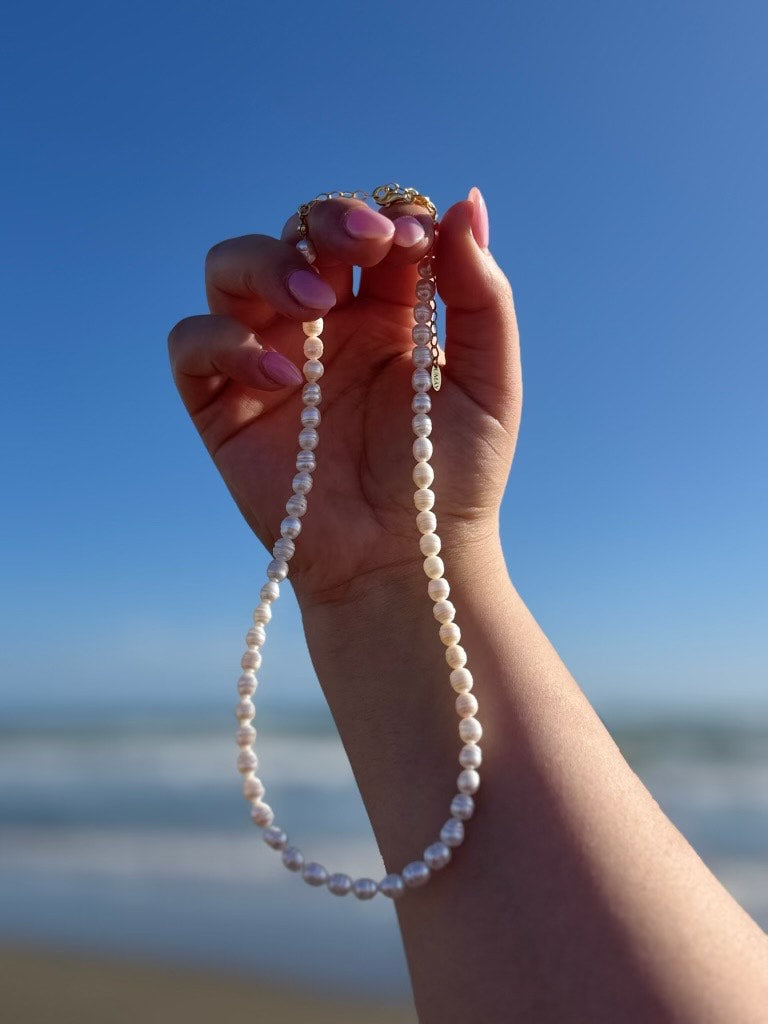 Selene Pearl Chocker Necklace