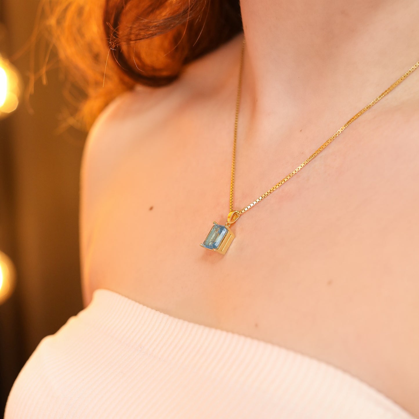 Santorini Gem Necklace