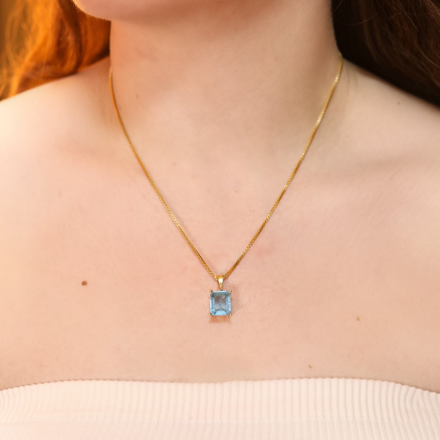 Santorini Gem Necklace
