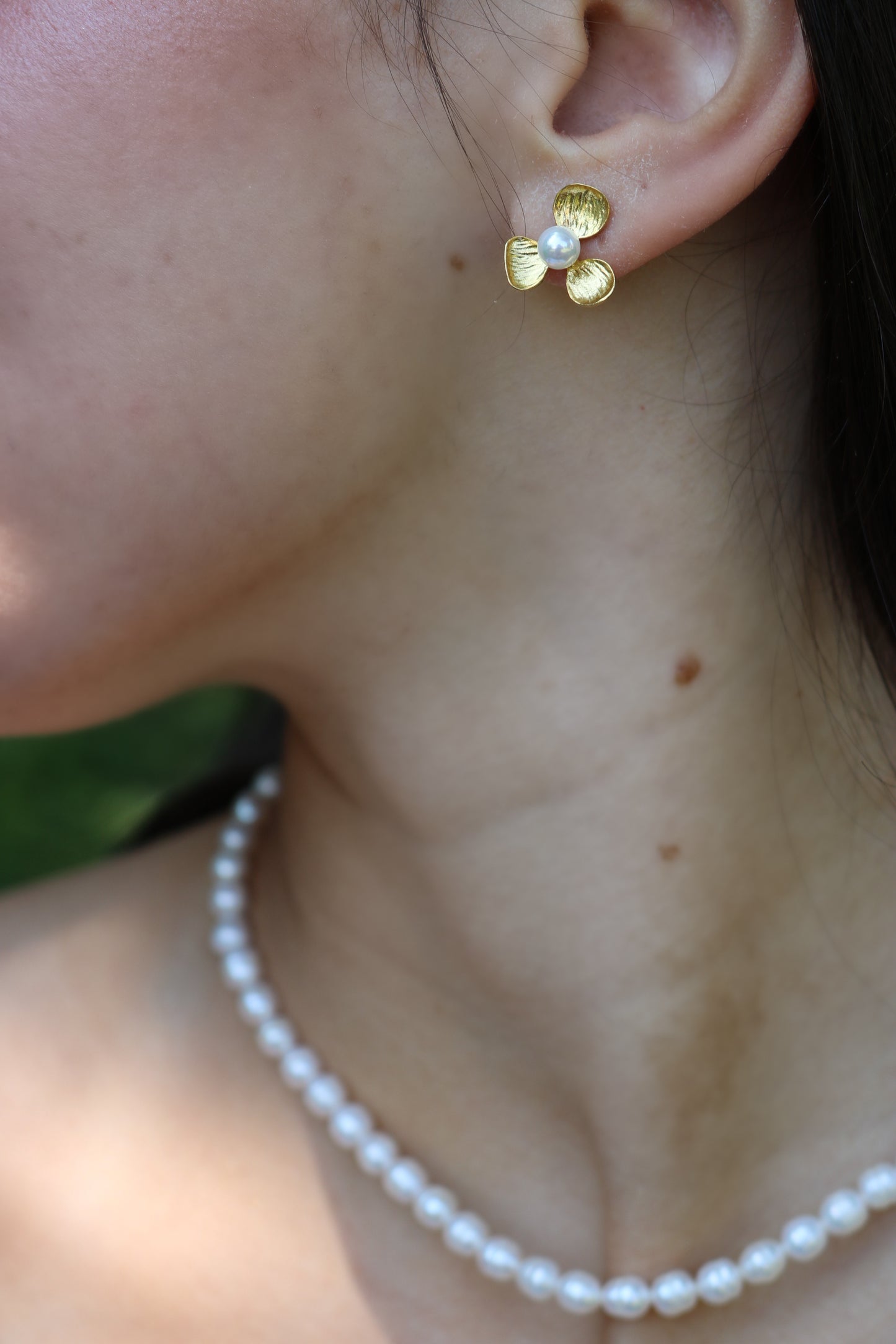 Diana Flower Stud Earrings